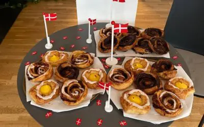 Danish for breakfast: walk-and-talk and pastries